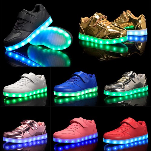 Boys girls led light shoes - boys,