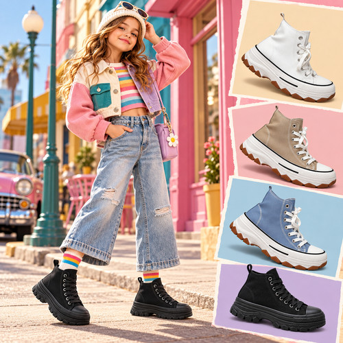Girls chunky high top - girls,