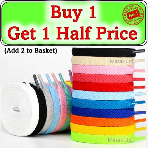 Flat shoe laces boots - flat,