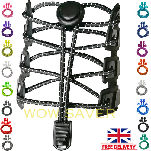 Tie shoe laces lazy elastic - no,